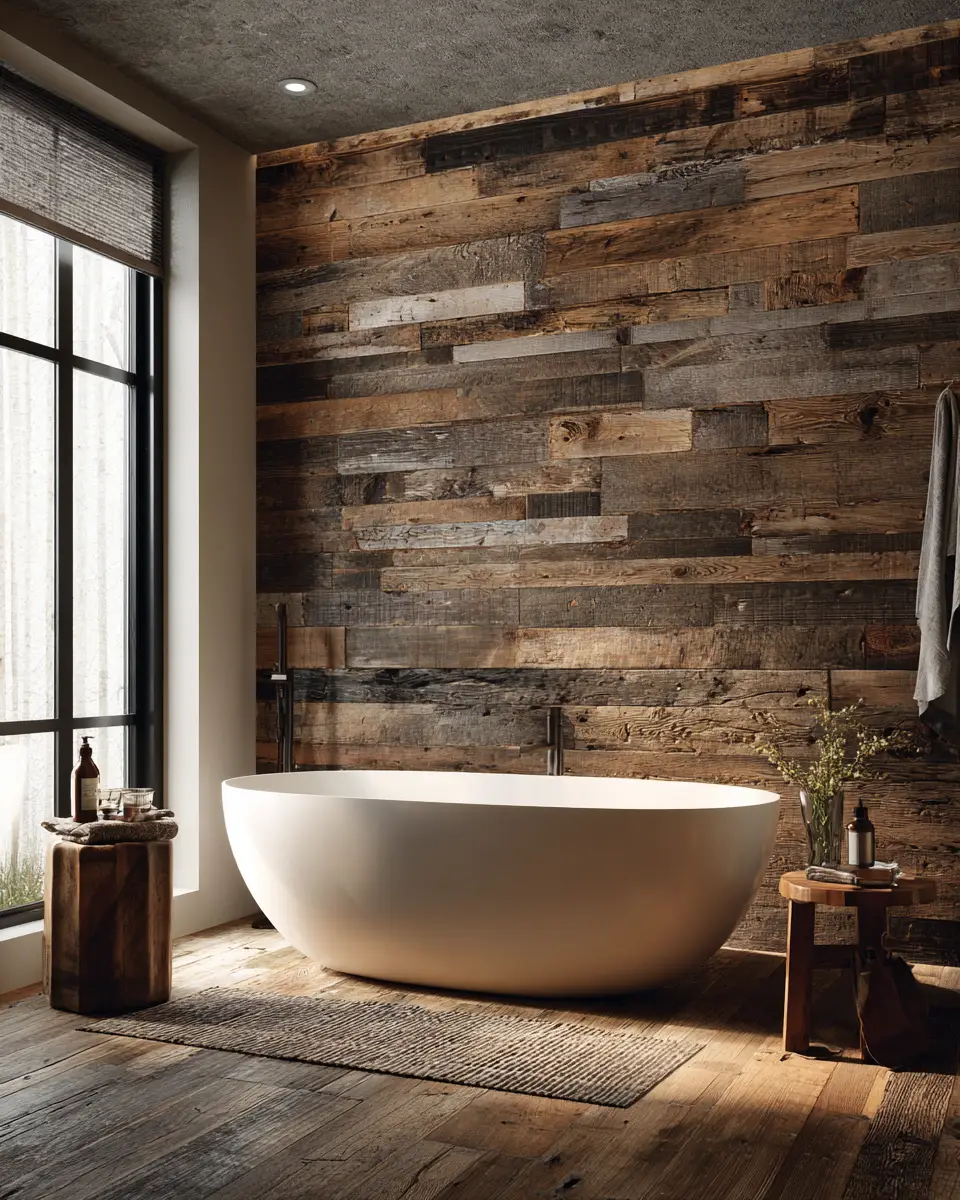 Modern Rustic Bathroom Decor Ideas