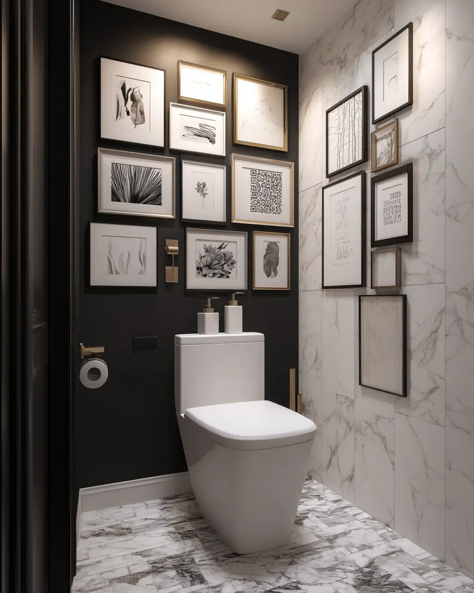 Monochrome Bathroom Decor Ideas