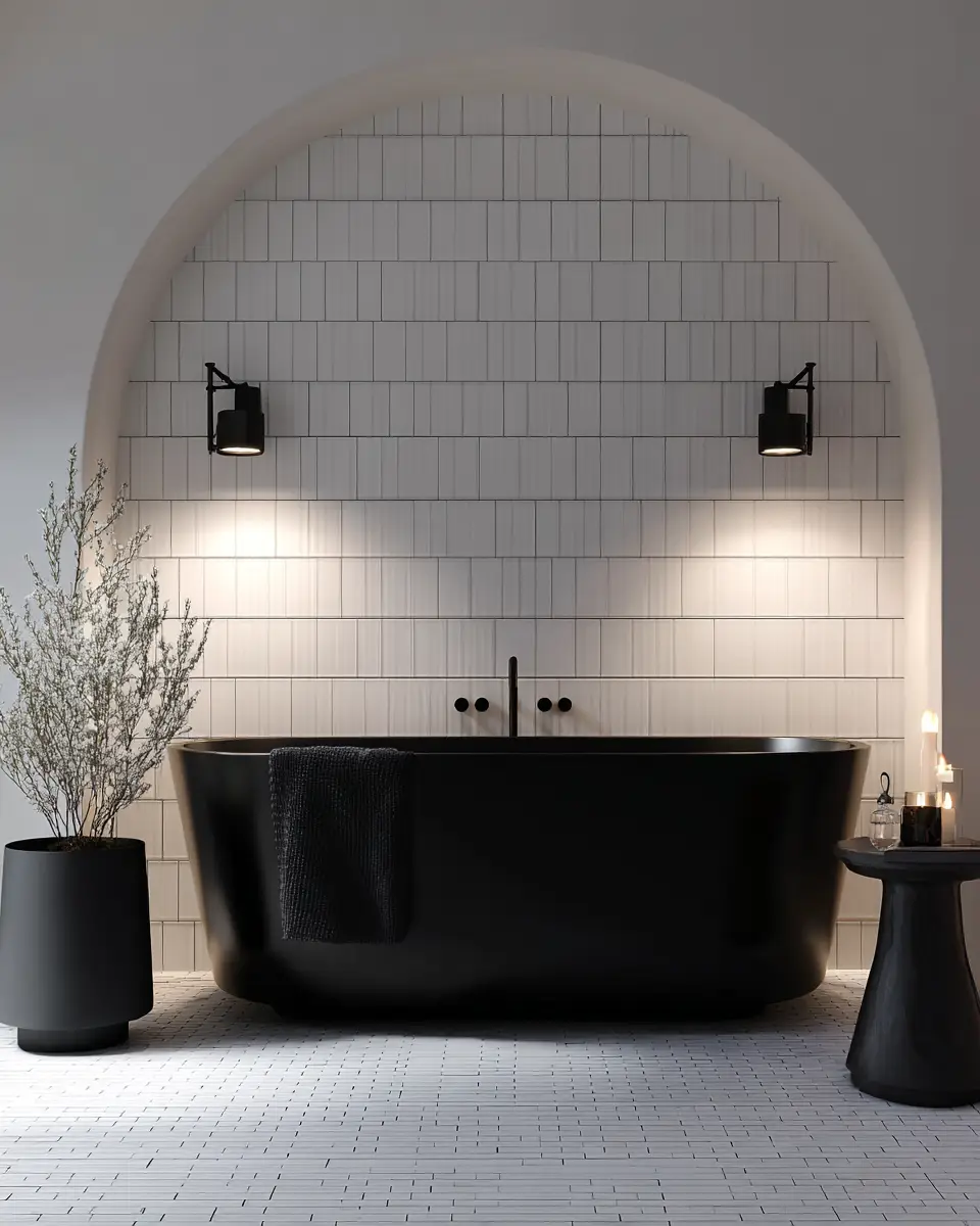 Monochrome Bathroom Decor Ideas
