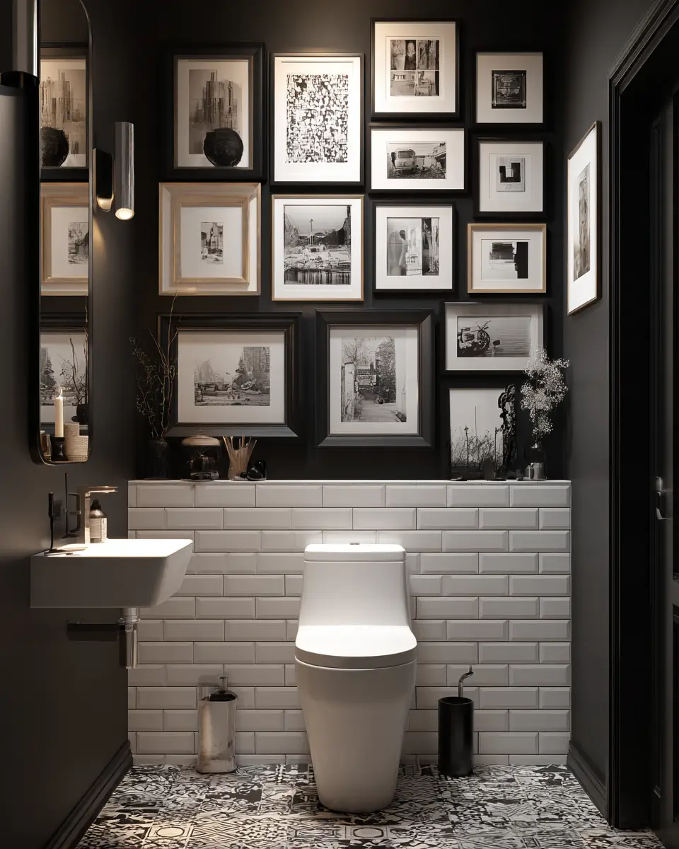 Monochrome Bathroom Decor Ideas
