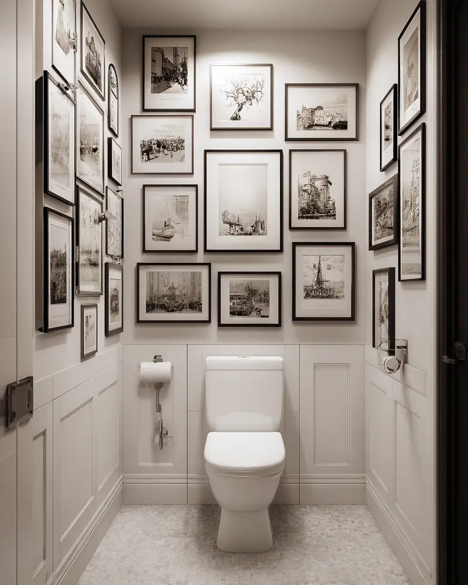 Monochrome Bathroom Decor Ideas