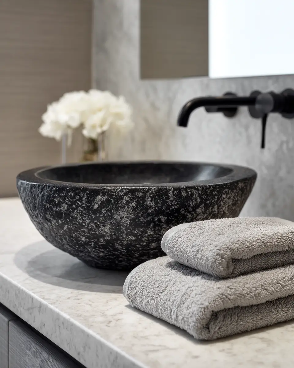 Monochrome Bathroom Decor Ideas