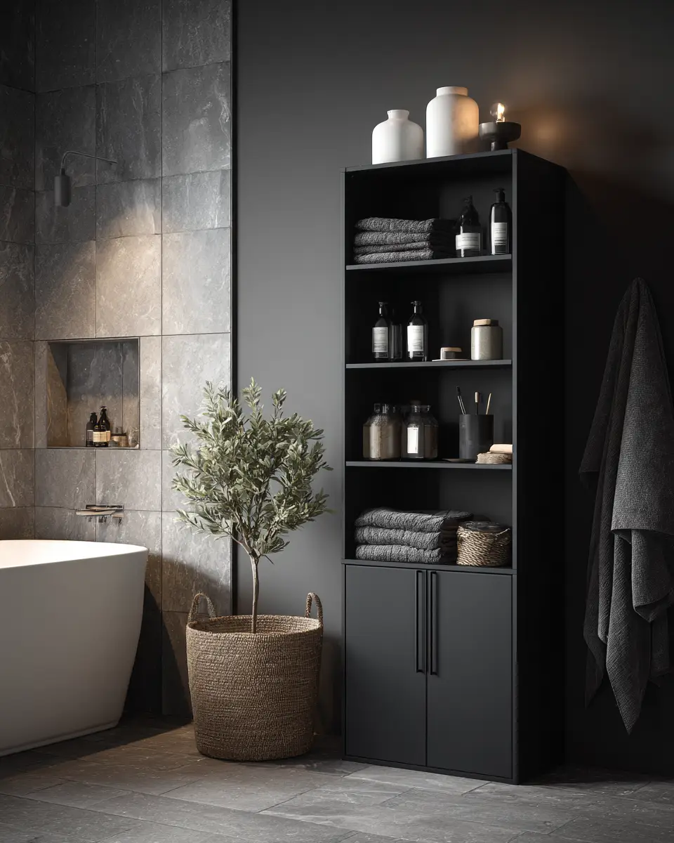 Monochrome Bathroom Decor Ideas