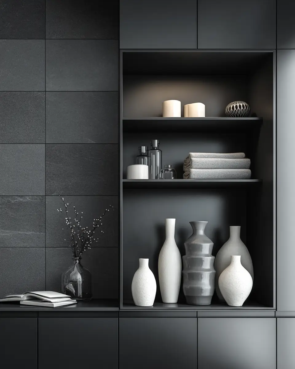 Monochrome Bathroom Decor Ideas