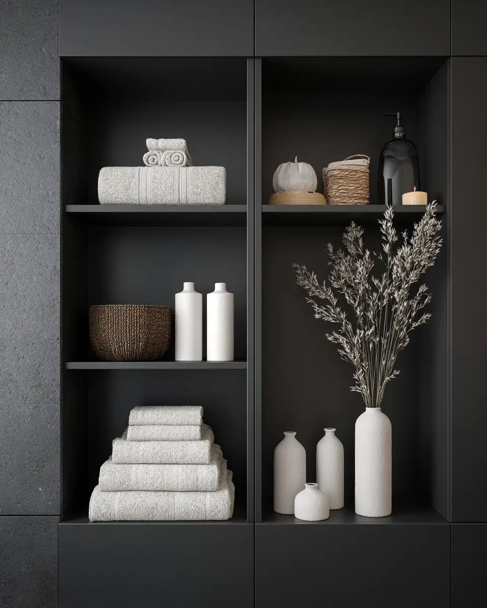 Monochrome Bathroom Decor Ideas