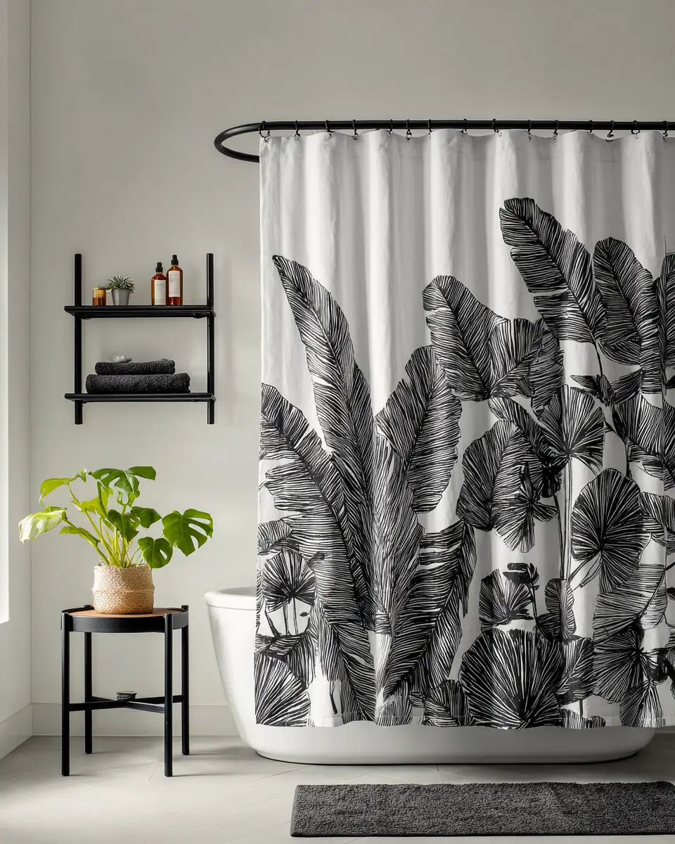 Monochrome Bathroom Decor Ideas