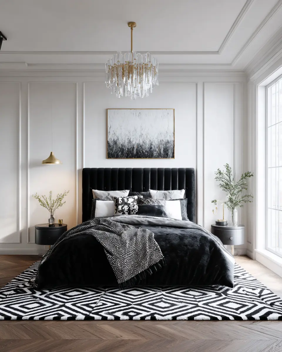Monochrome Bedroom Decor Ideas