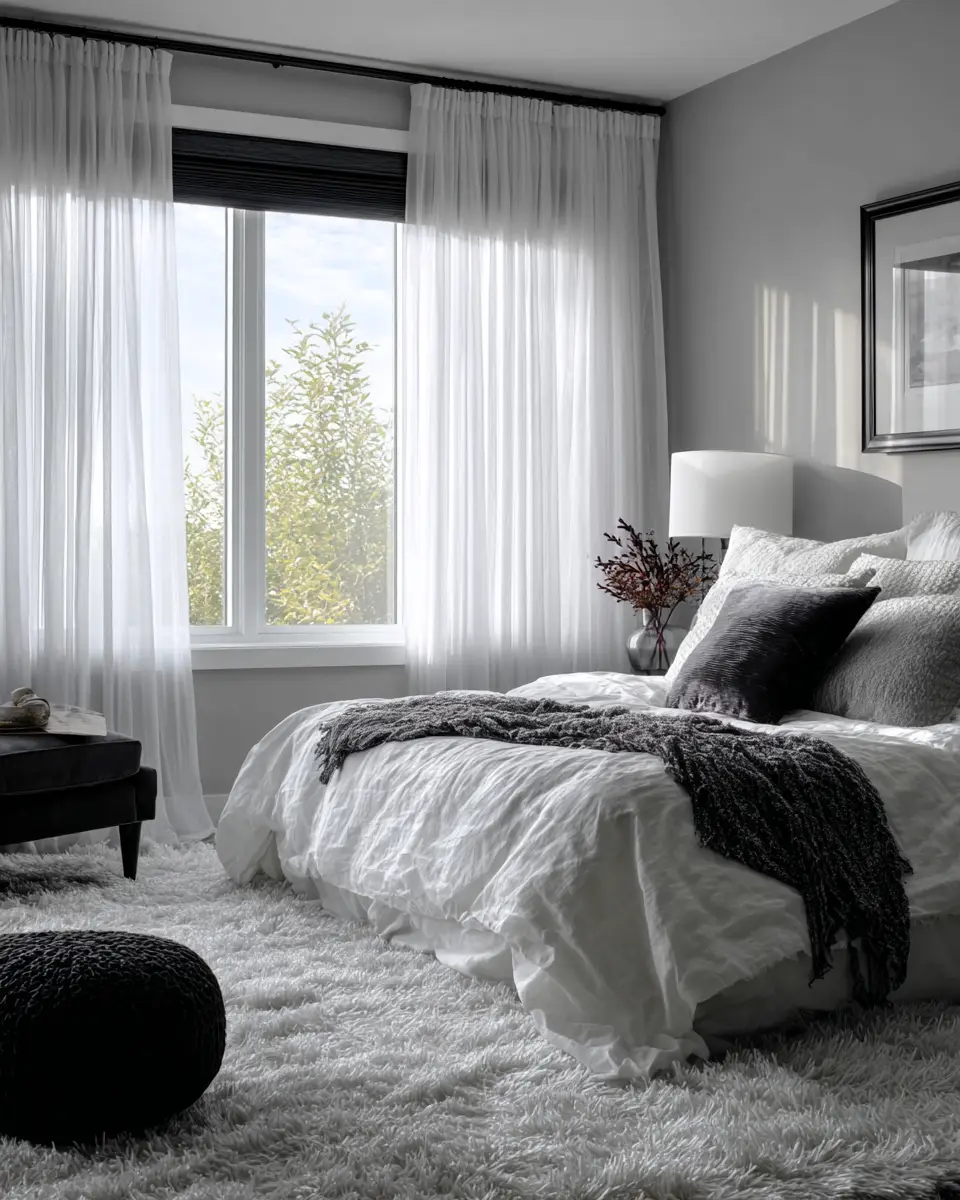 Monochrome Bedroom Decor Ideas