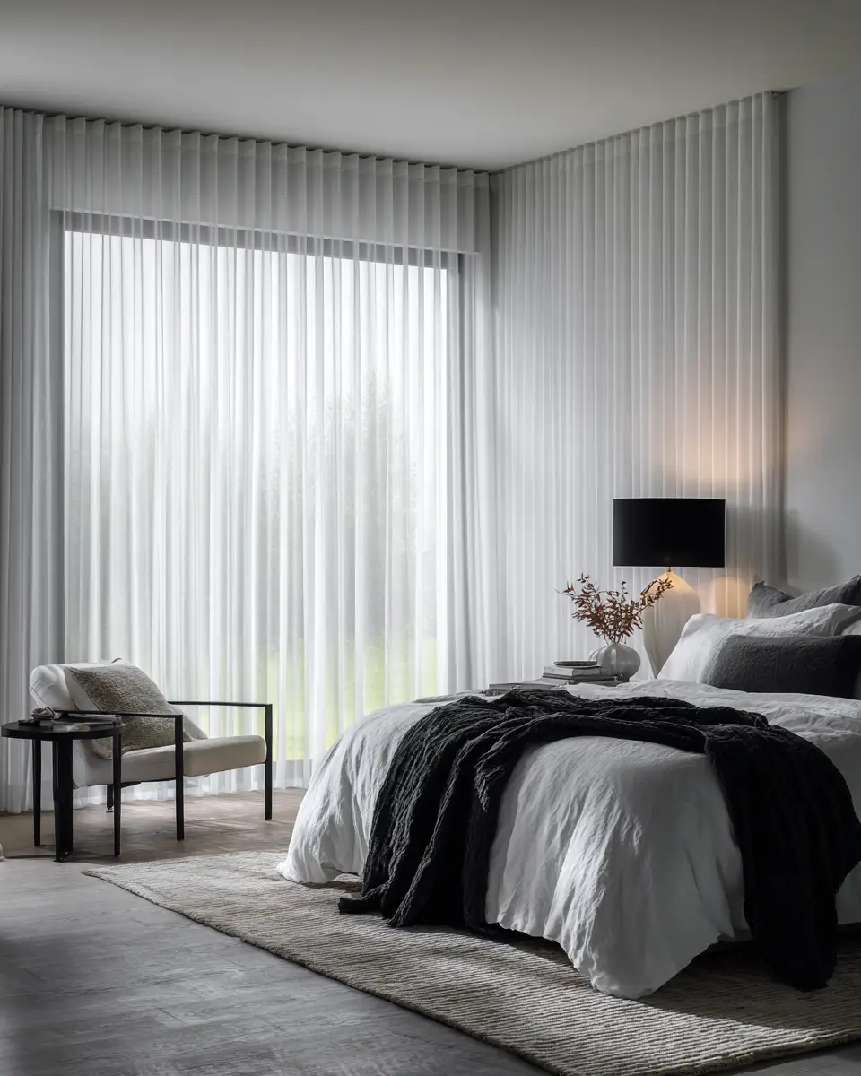 Monochrome Bedroom Decor Ideas