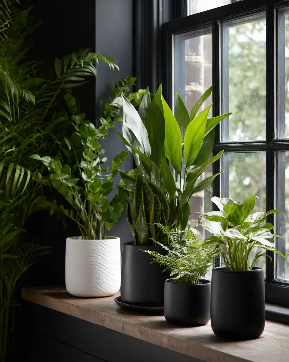 Monochrome Home Office Decor Ideas