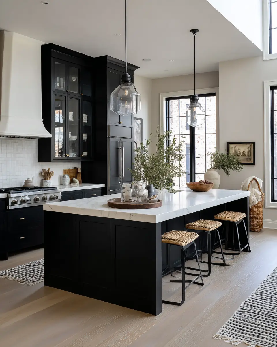 Monochrome Kitchen Decor Ideas