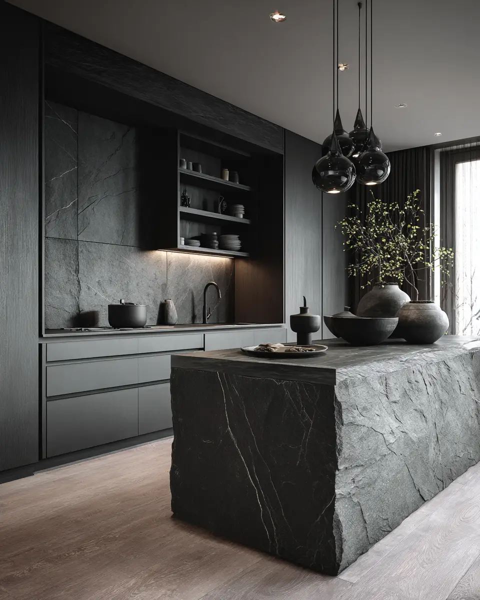 Monochrome Kitchen Decor Ideas