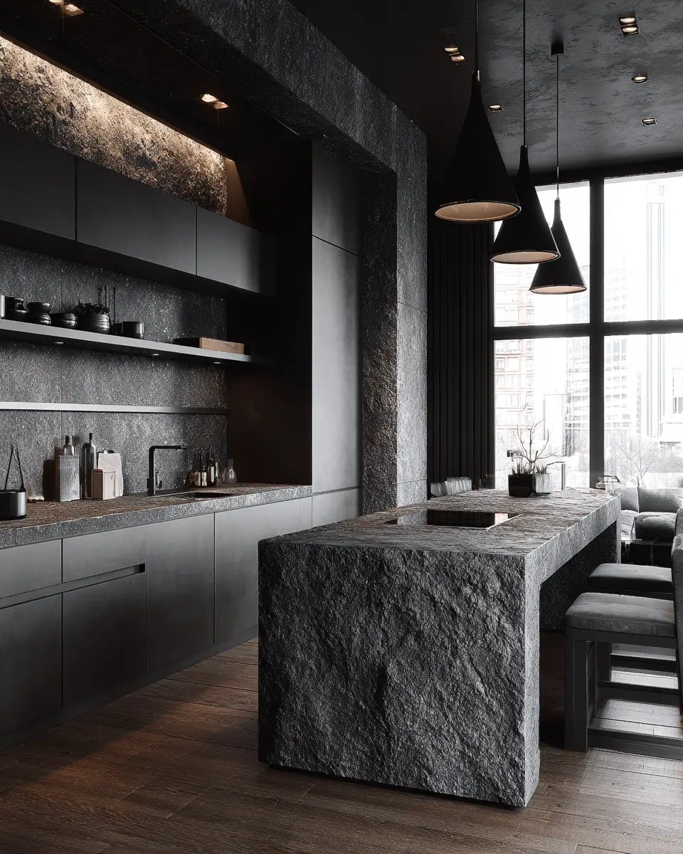 Monochrome Kitchen Decor Ideas