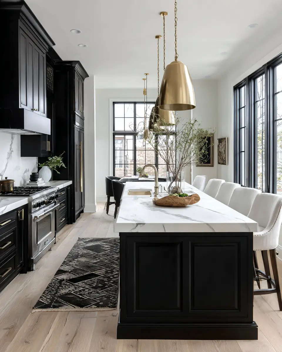 Monochrome Kitchen Decor Ideas