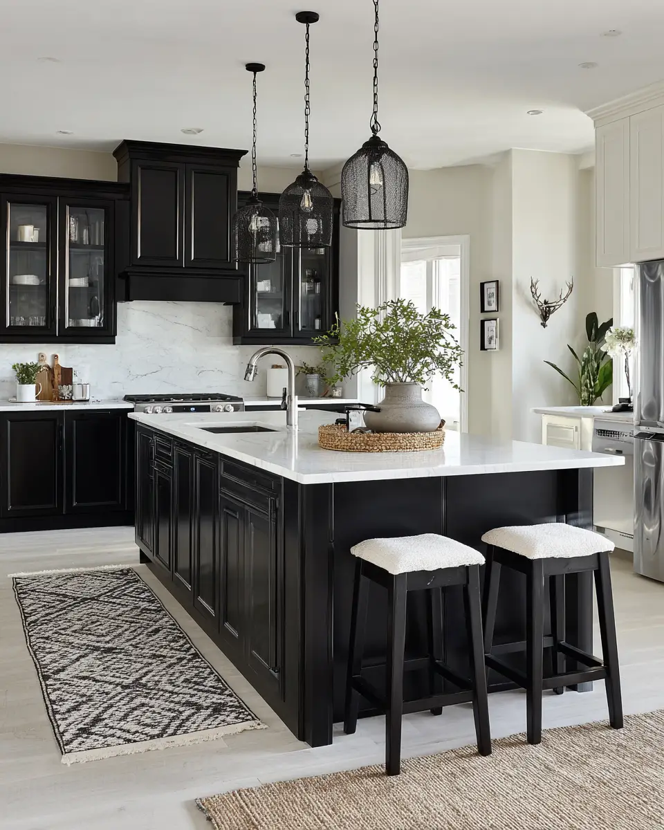 Monochrome Kitchen Decor Ideas