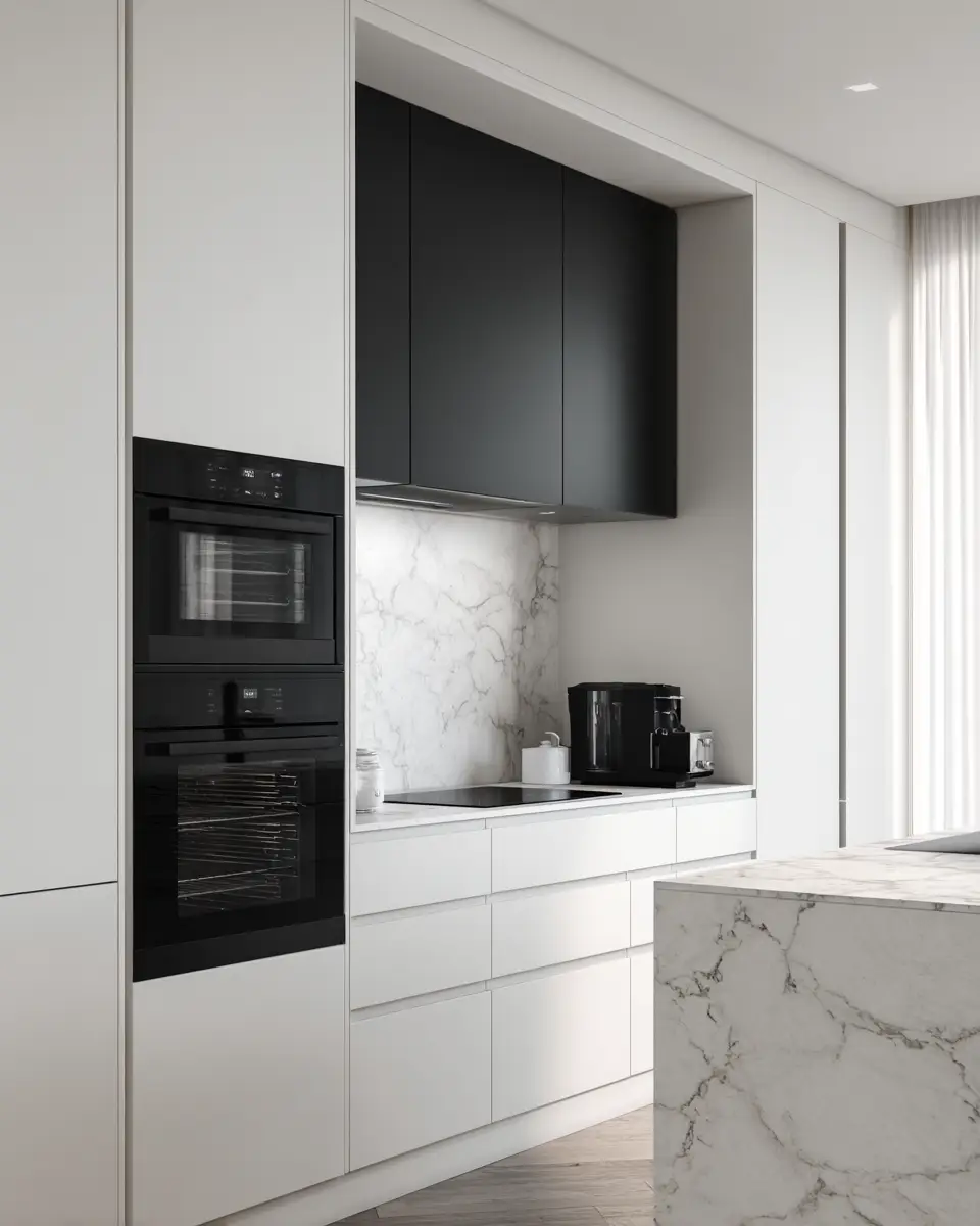 Monochrome Kitchen Decor Ideas