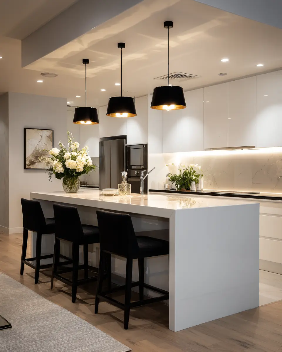 Monochrome Kitchen Decor Ideas