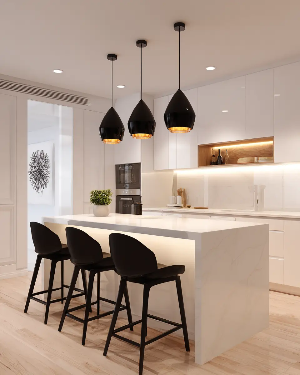 Monochrome Kitchen Decor Ideas