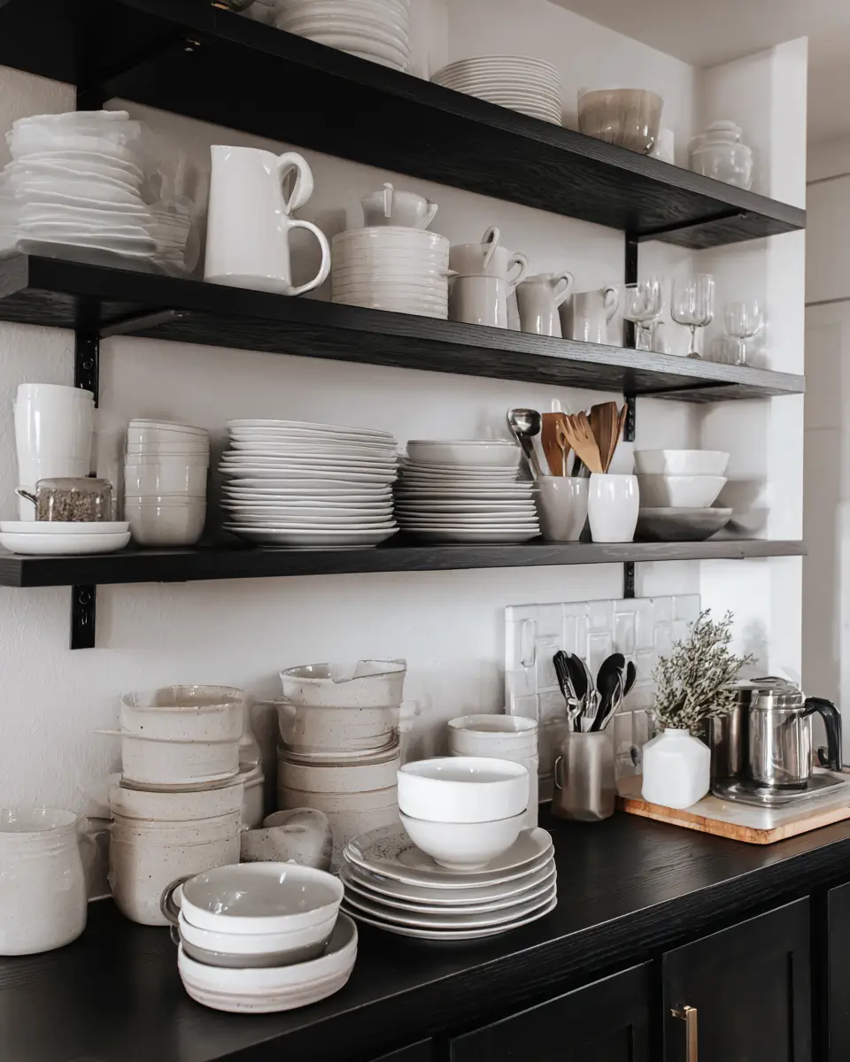 Monochrome Kitchen Decor Ideas