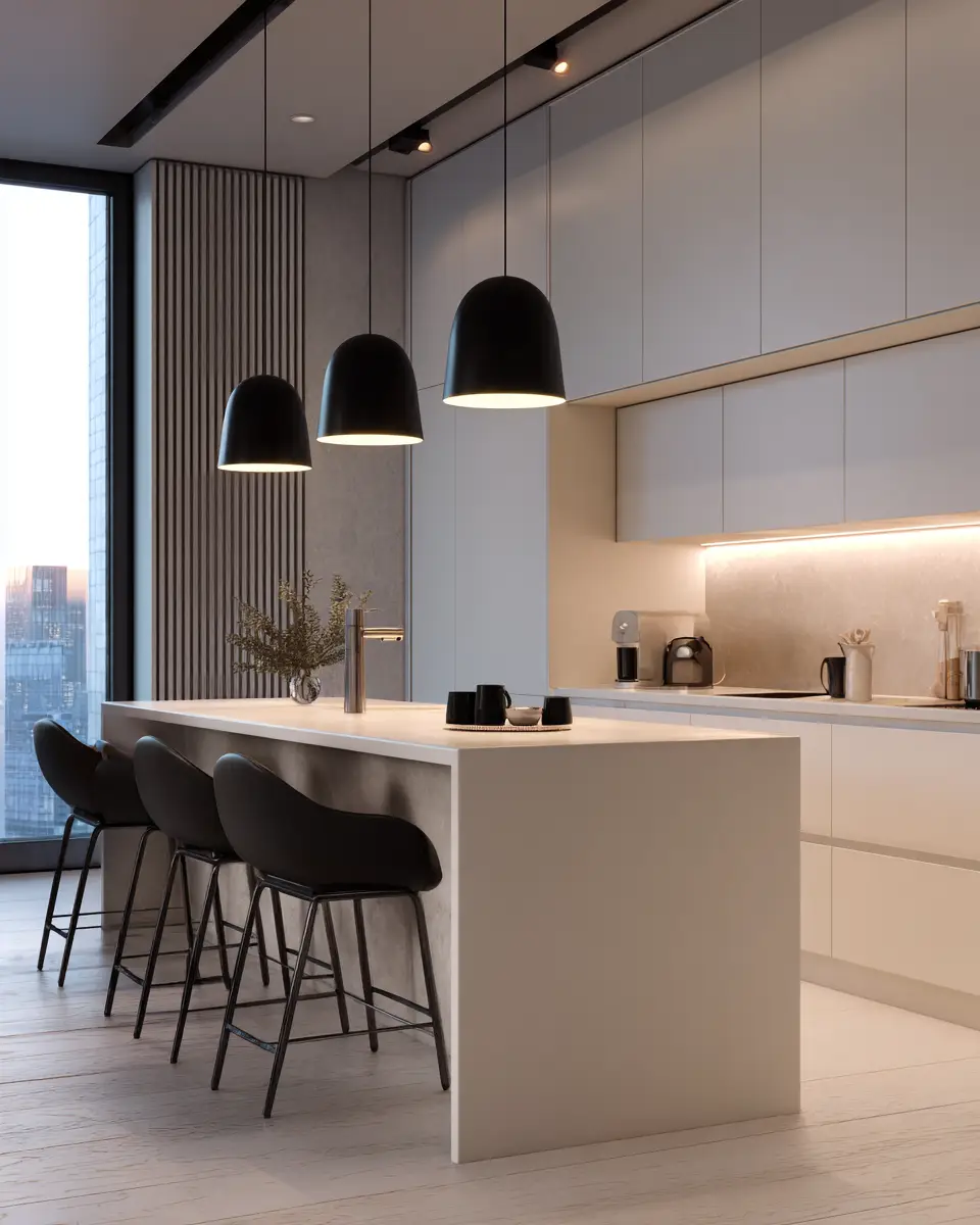 Monochrome Kitchen Decor Ideas