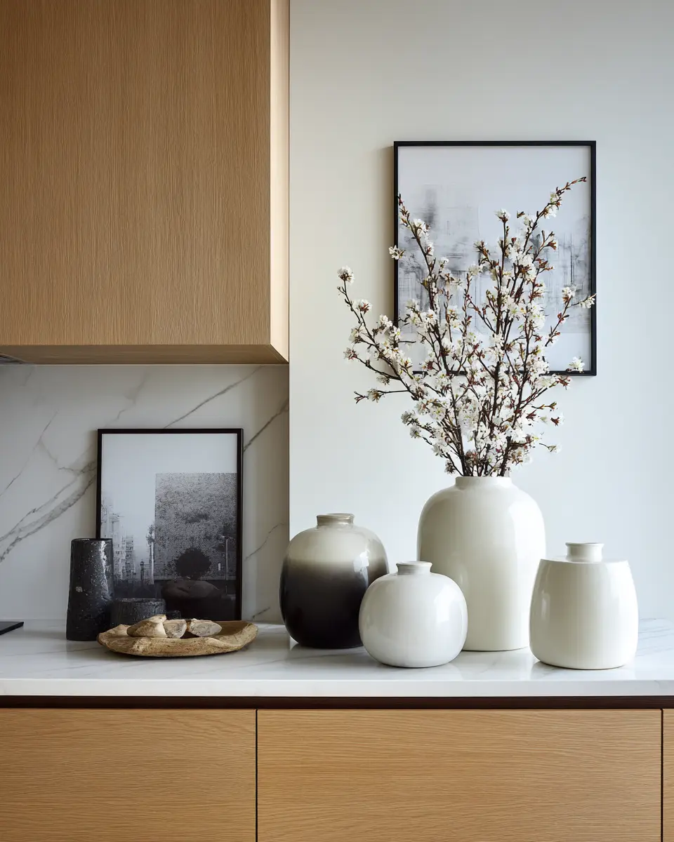 Monochrome Kitchen Decor Ideas