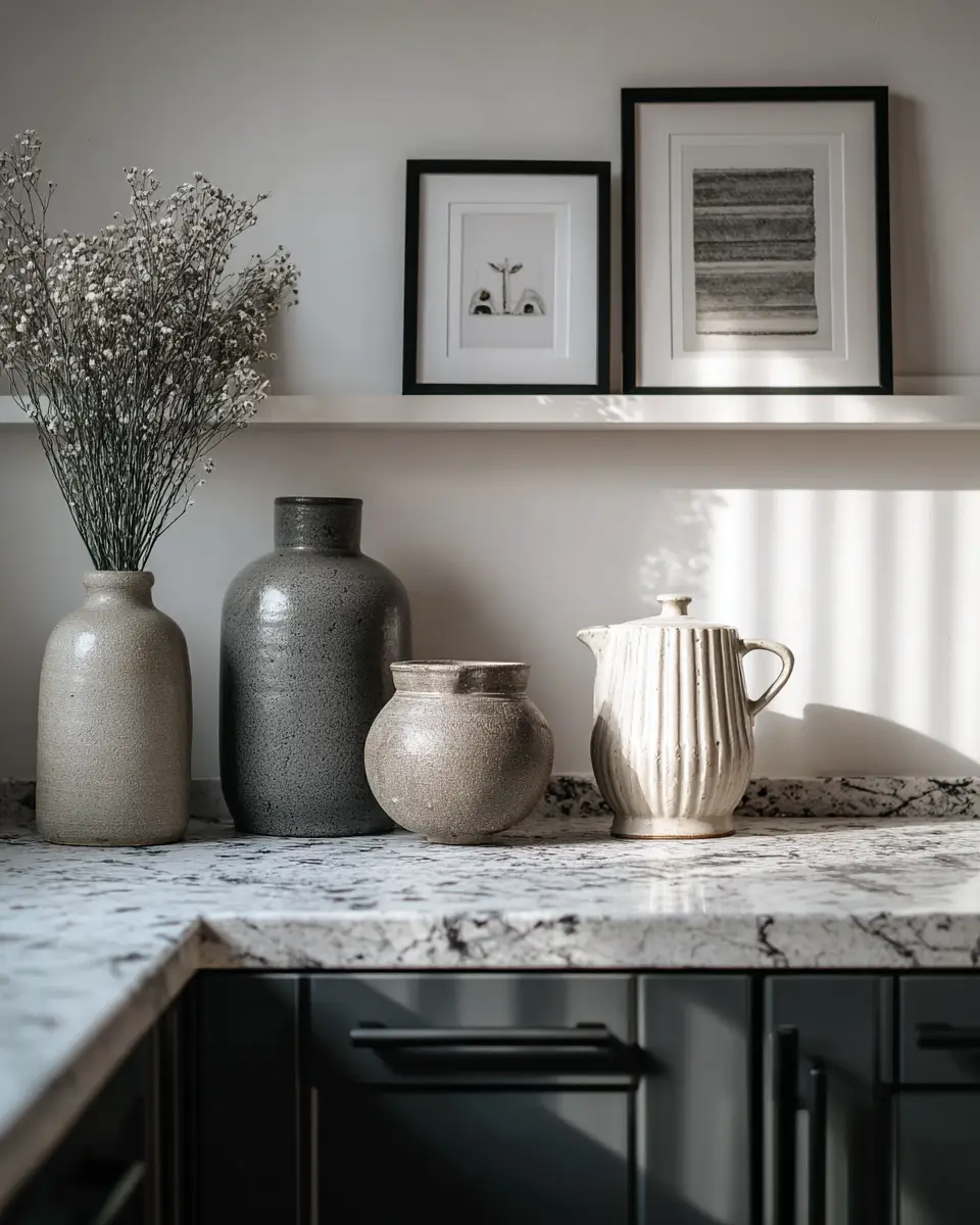 Monochrome Kitchen Decor Ideas