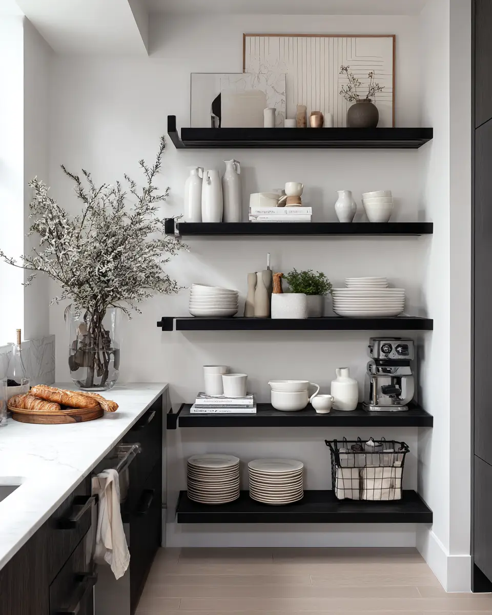 Monochrome Kitchen Decor Ideas