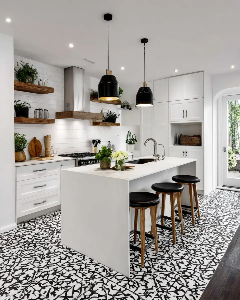 Monochrome Kitchen Decor Ideas