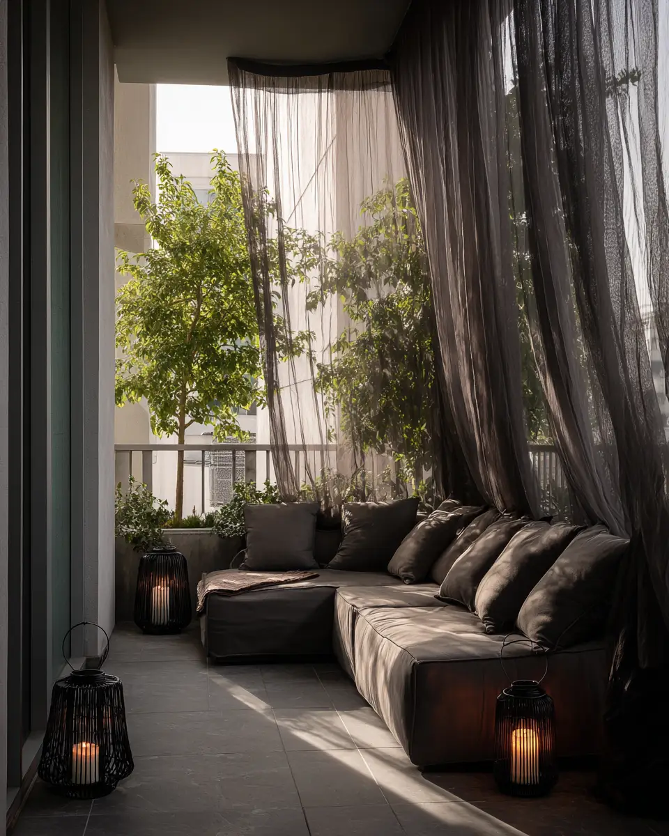 Moody Balcony Decor Ideas