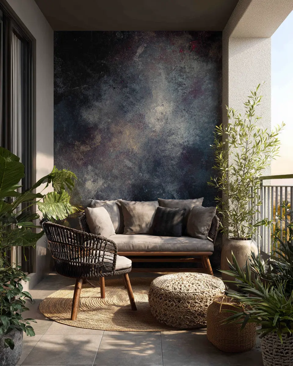 Moody Balcony Decor Ideas