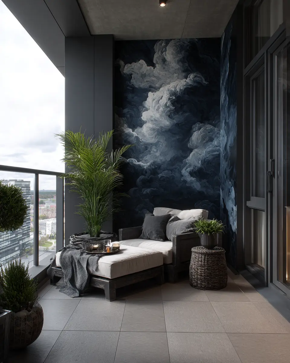 Moody Balcony Decor Ideas