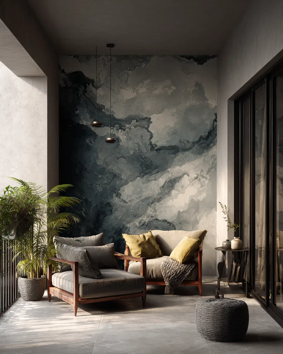 Moody Balcony Decor Ideas