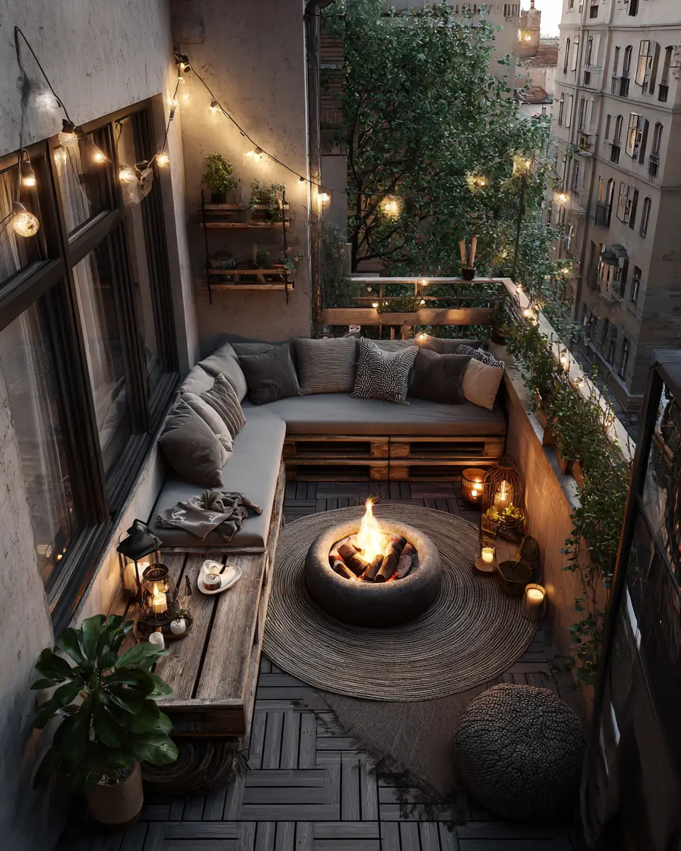 Moody Balcony Decor Ideas