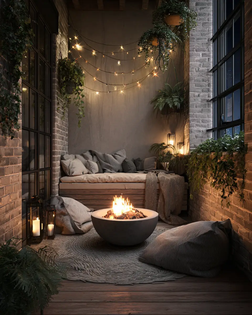 Moody Balcony Decor Ideas