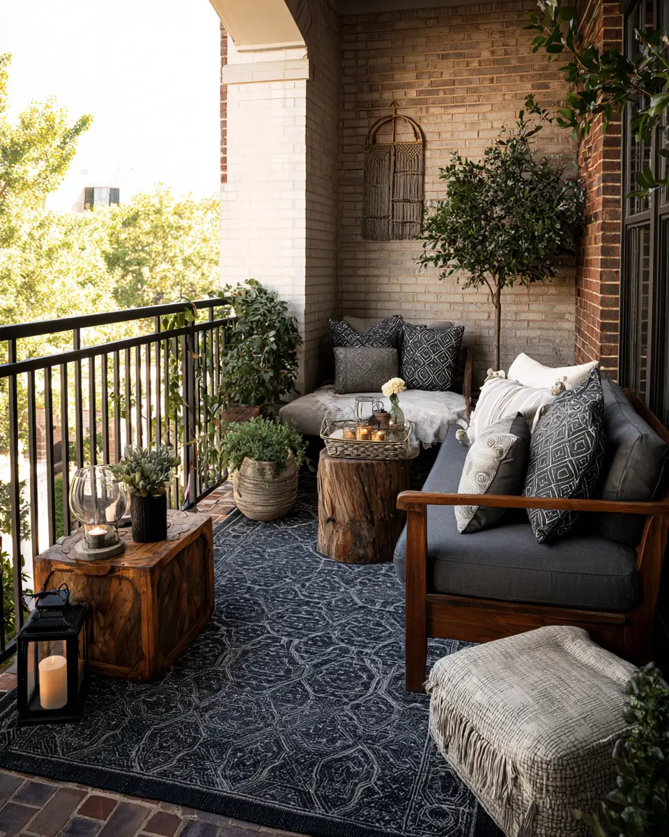 Moody Balcony Decor Ideas