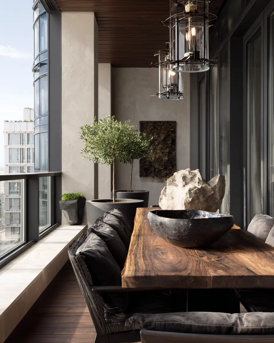 Moody Balcony Decor Ideas