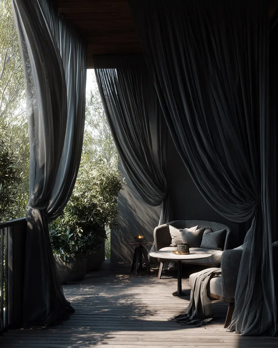 Moody Balcony Decor Ideas