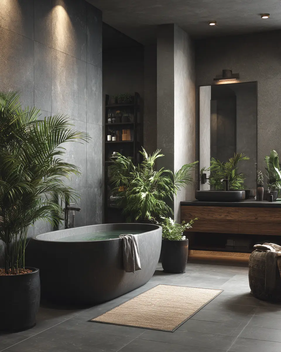 Moody Bathroom Decor Ideas