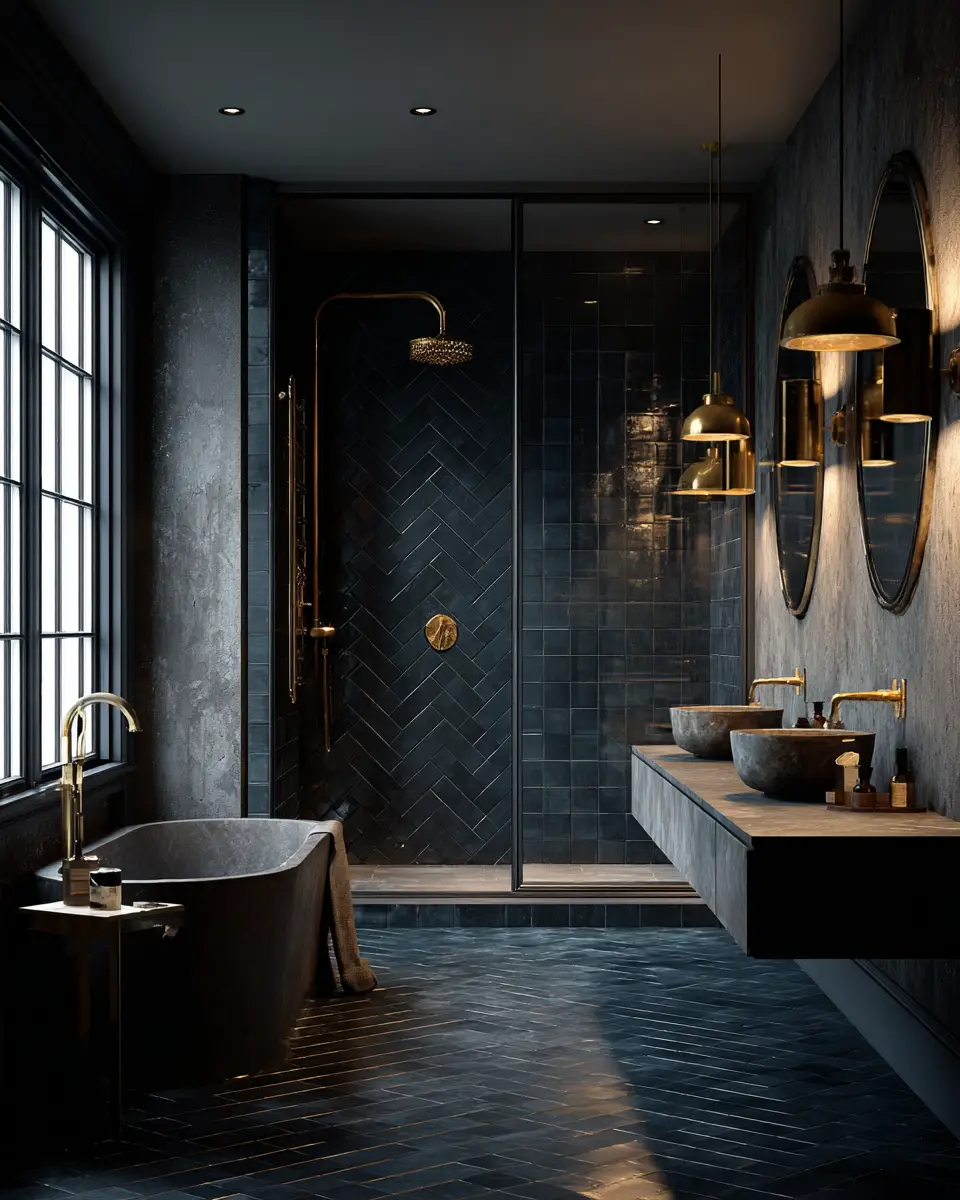 Moody Bathroom Decor Ideas