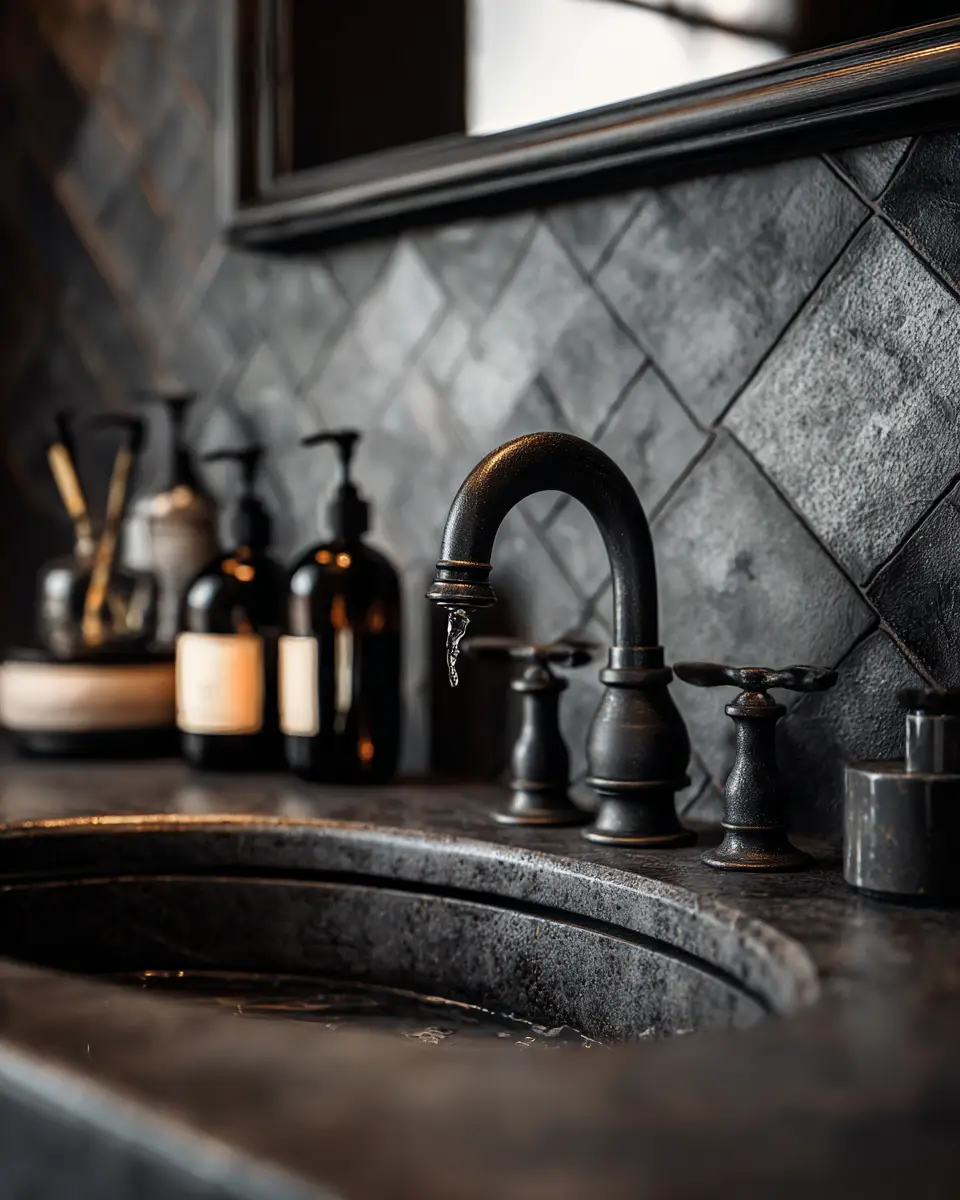 Moody Bathroom Decor Ideas