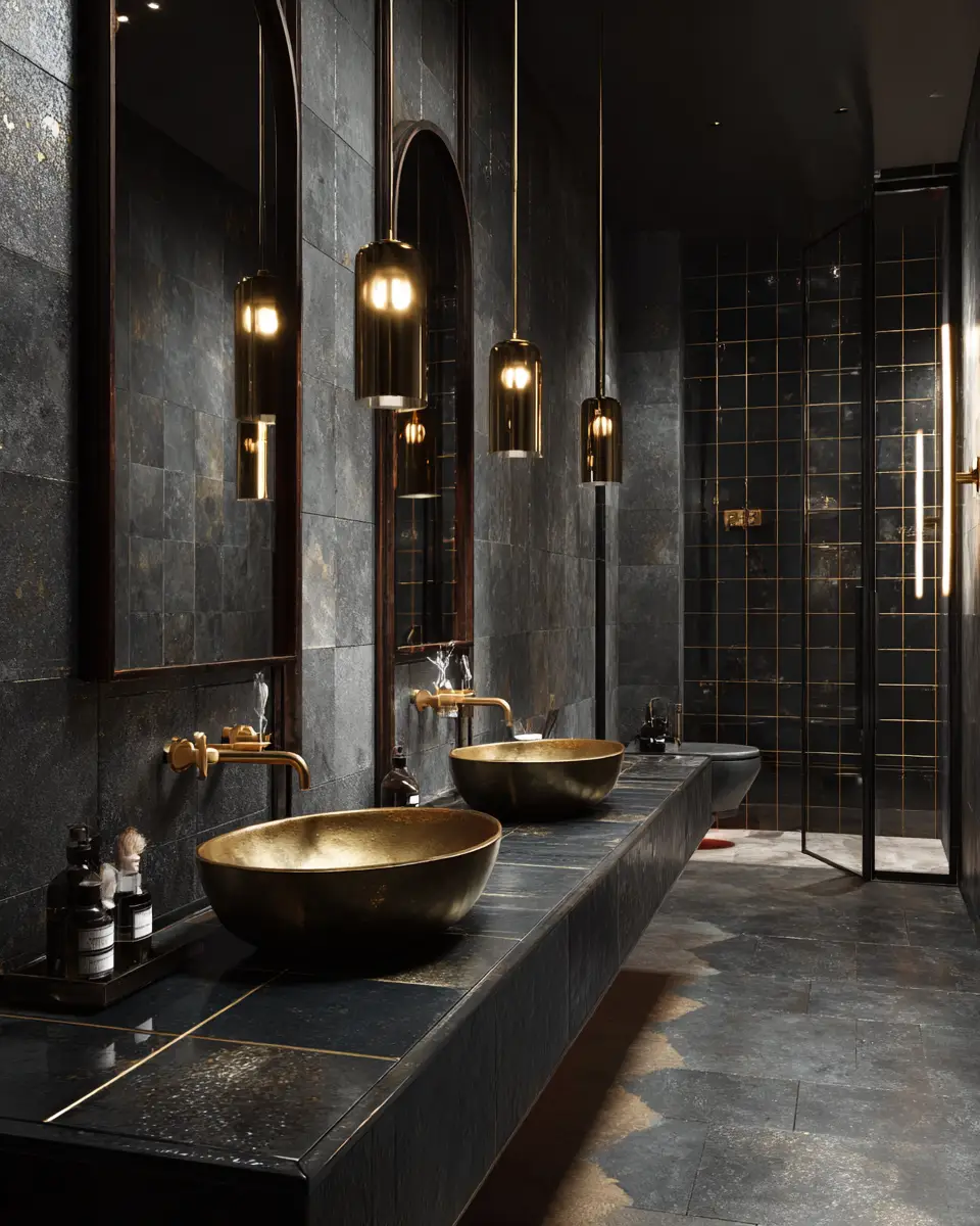 Moody Bathroom Decor Ideas