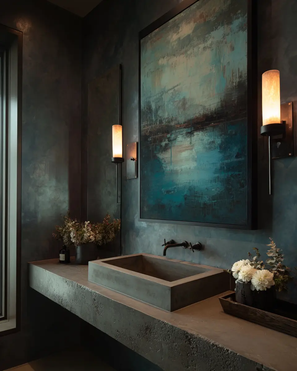 Moody Bathroom Decor Ideas
