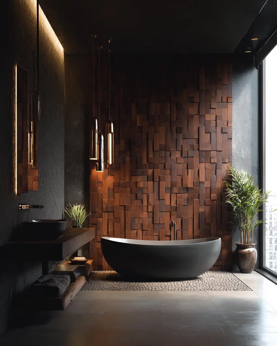 Moody Bathroom Decor Ideas