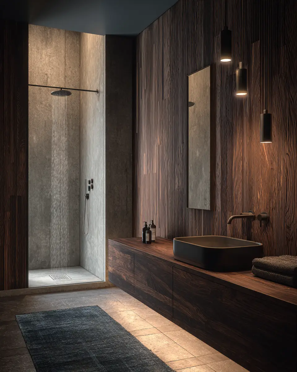 Moody Bathroom Decor Ideas