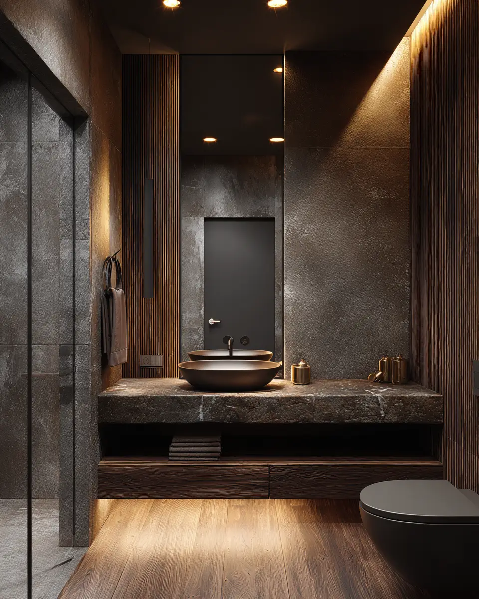 Moody Bathroom Decor Ideas
