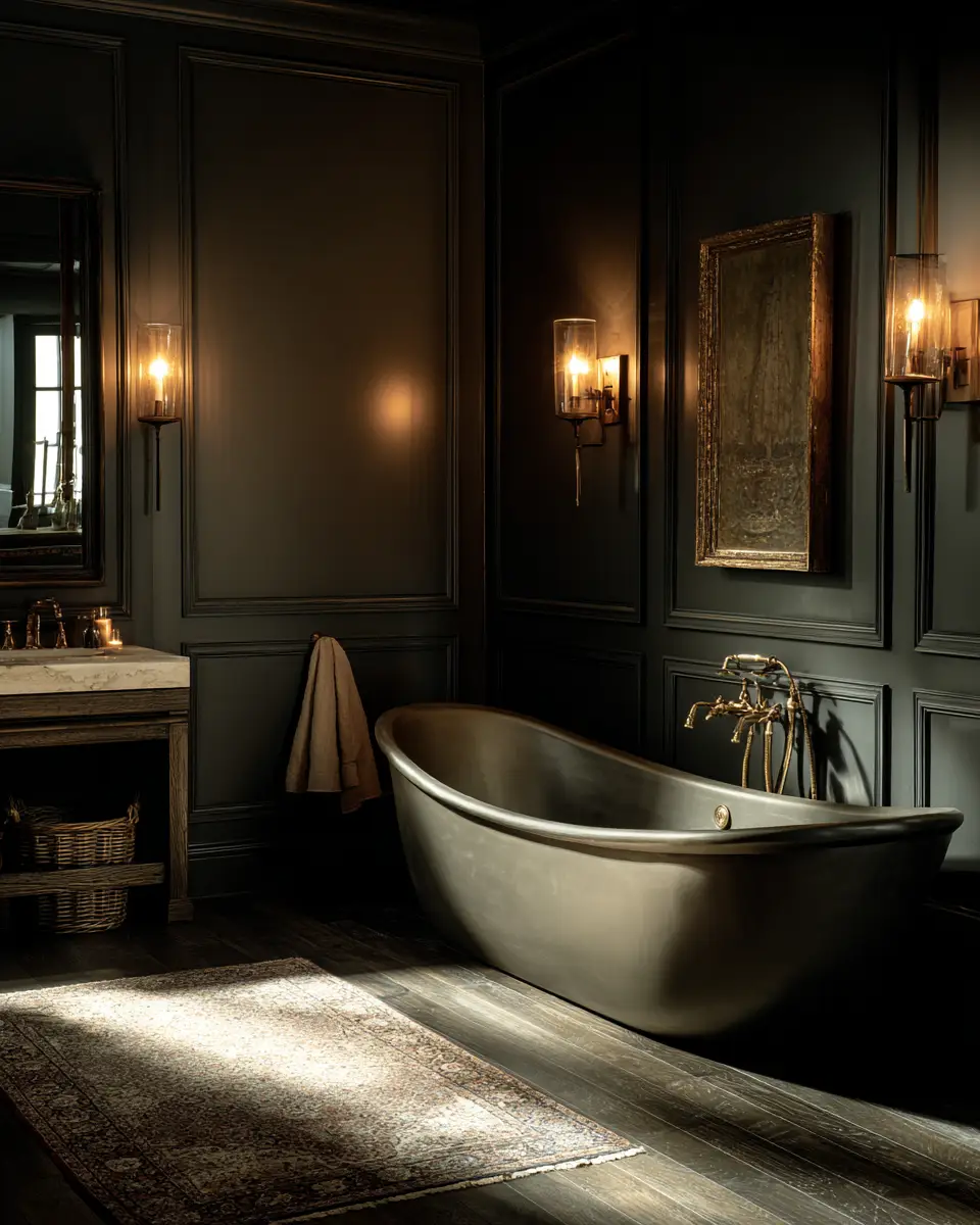 Moody Bathroom Decor Ideas
