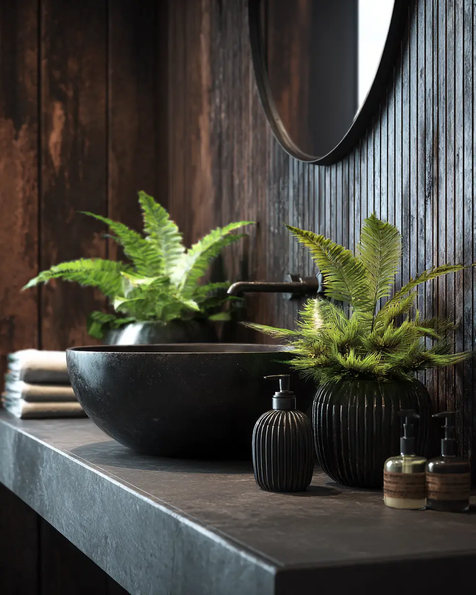 Moody Bathroom Decor Ideas
