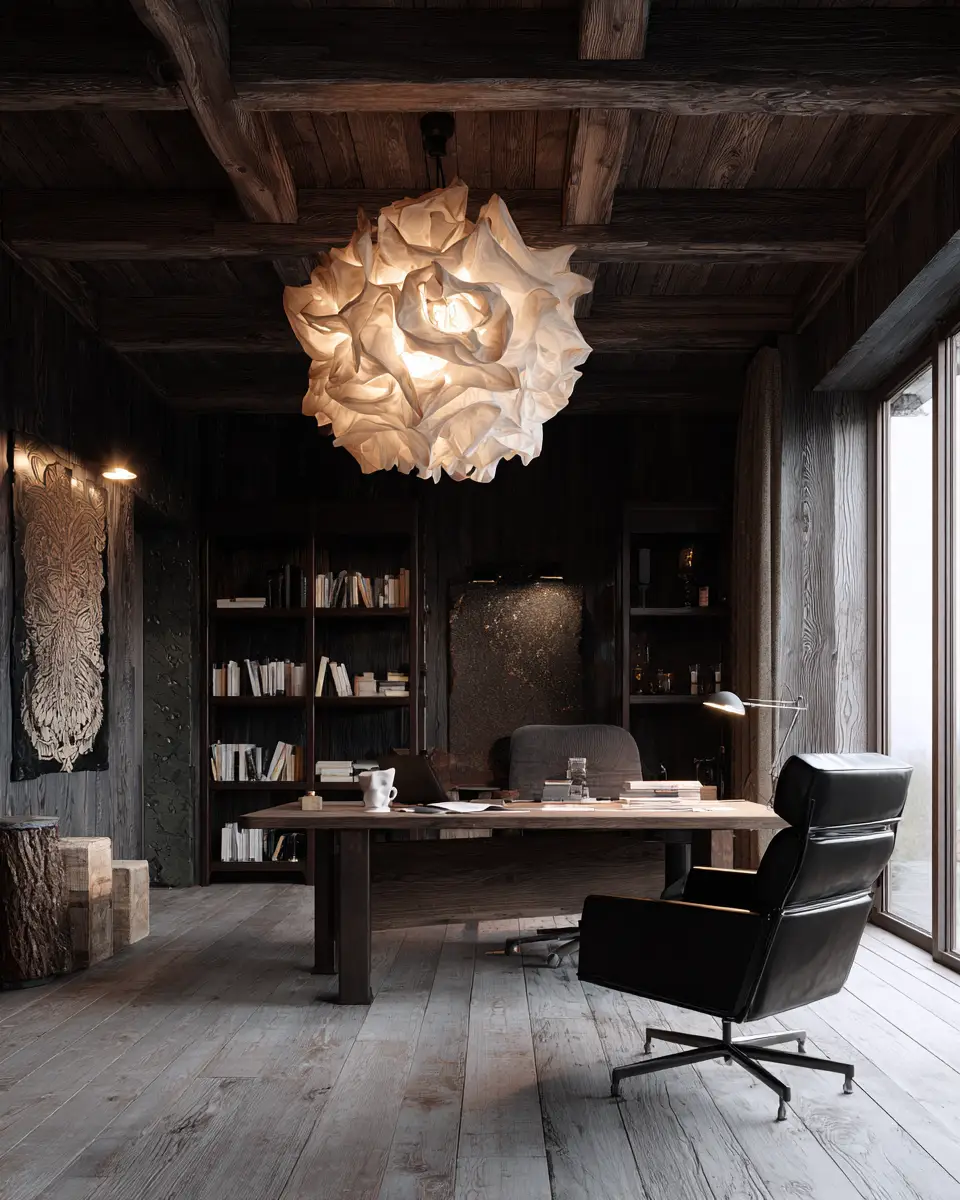 Moody Boho Home Office Decor Ideas