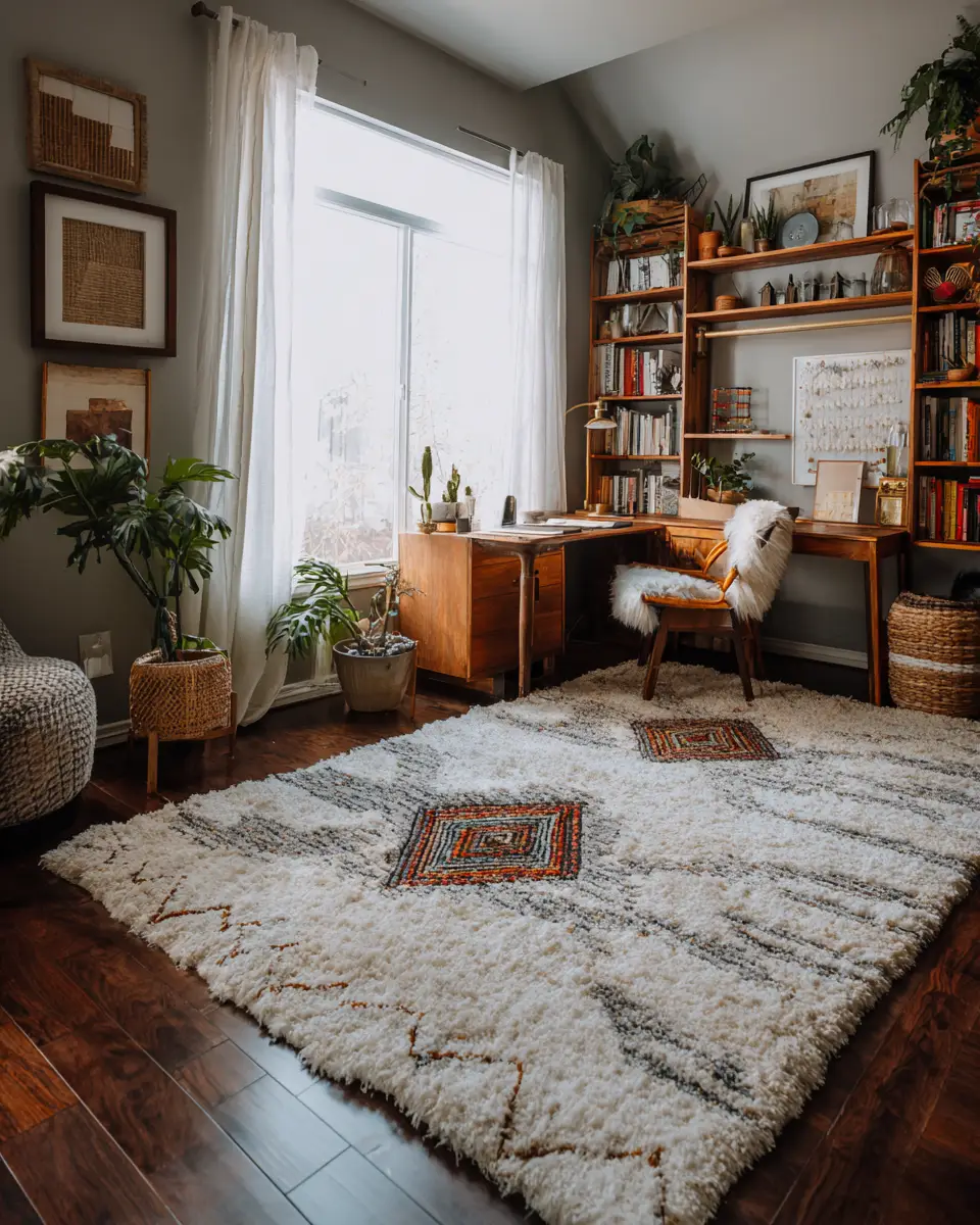 Moody Boho Home Office Decor Ideas