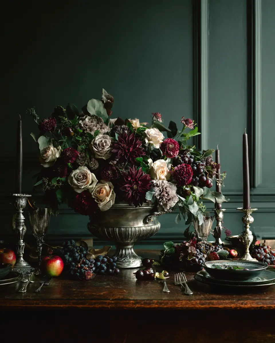 Moody Classic Dining Room Decor Ideas